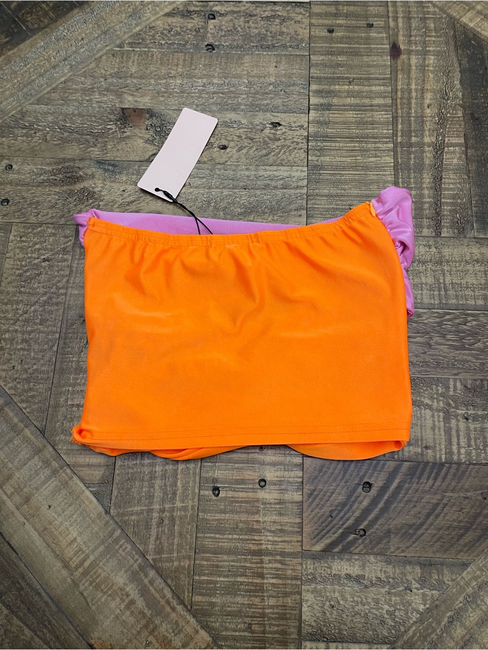 Micas Colorblock Ruched Bandeau Top - Picture 6 of 6